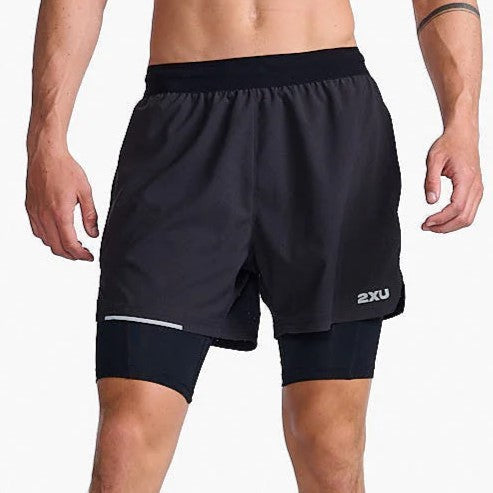 Image 2en1 Aero 5" - Homme | 2xu /// Triathlon Store