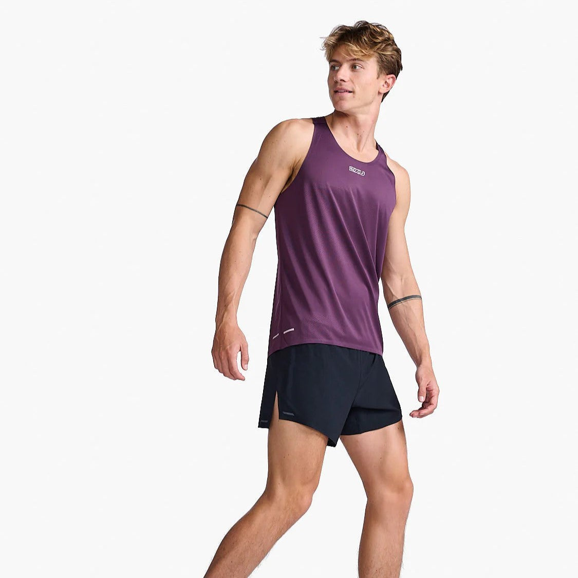 Débardeur à col rond en tricot de couleur unie décontracté pour hommes, débardeur à col rond