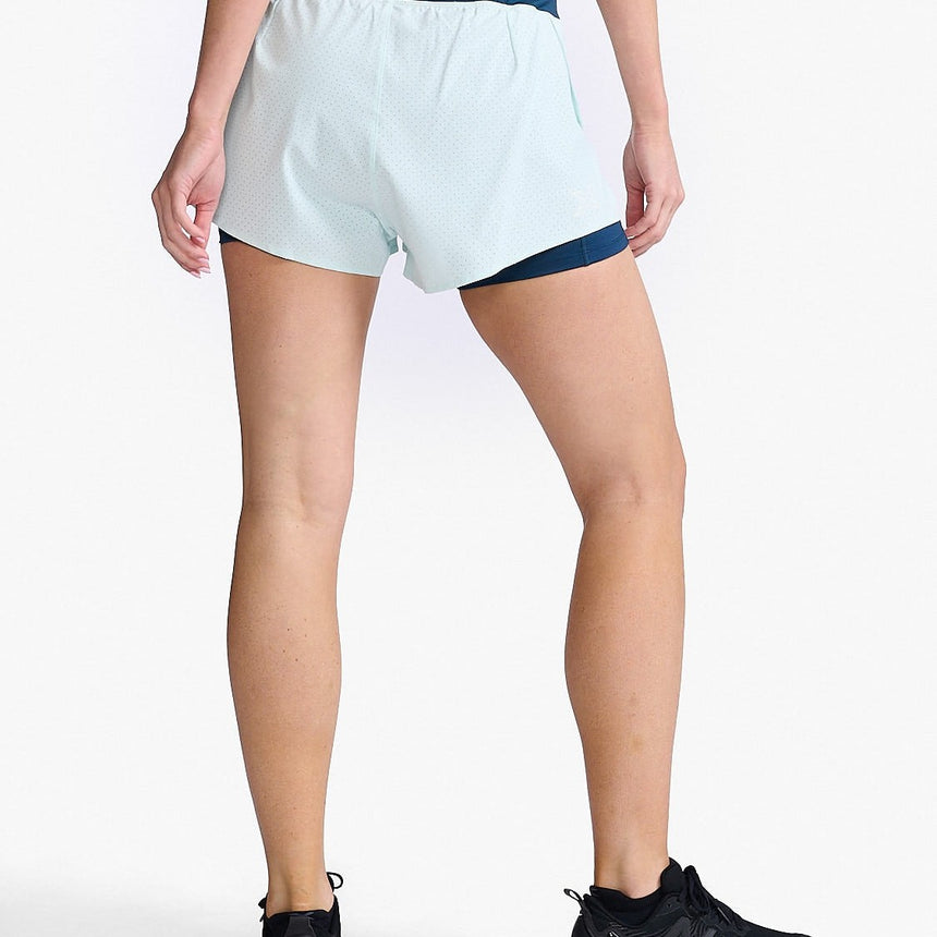 Image Short 2 En 1 Aero 4" - Femme | 2xu /// Triathlon Store