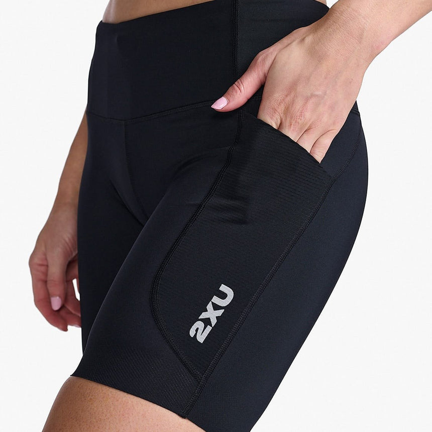 Image Cuissard Compression Aero 6" - Femme | 2xu /// Triathlon Store