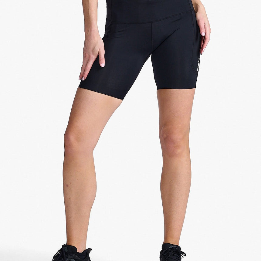 Image Cuissard Compression Aero 6" - Femme | 2xu /// Triathlon Store