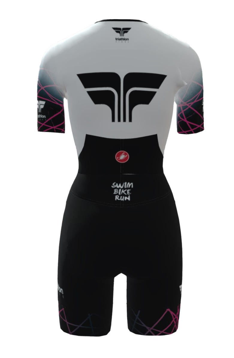 Image Sanremo 2 Triathlon Store Blanc Noir - Femme | Castelli /// Triathlon Store