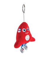 Image Porteclés Mascotte Officielle Jeux Olympiques Paris 2024 14 Cm | Doudou Et Compagnie /// Triathlon Store