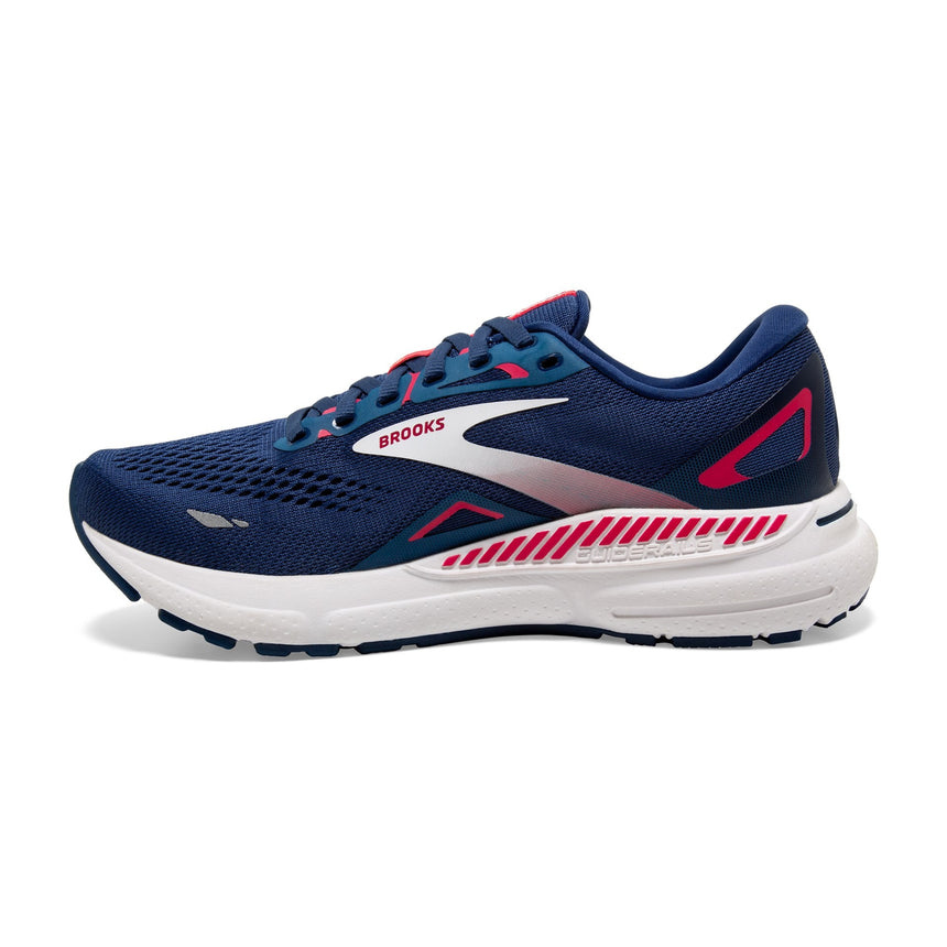 Image Adrenaline Gts 23 Blue Raspberry White - Femme | Brooks Running /// Triathlon Store