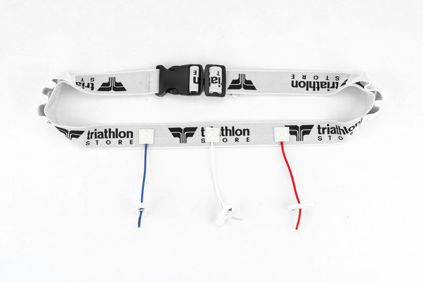 Image Ceinture Porte Dossard Triathlon Ts Blanc | Triathlon Store /// Triathlon Store