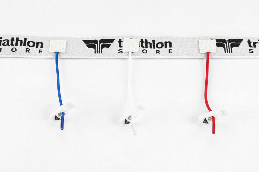 Image Ceinture Porte Dossard Triathlon Ts Blanc | Triathlon Store /// Triathlon Store