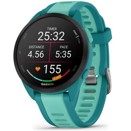 Image Forerunner 165 Music Turquoise | Garmin /// Triathlon Store