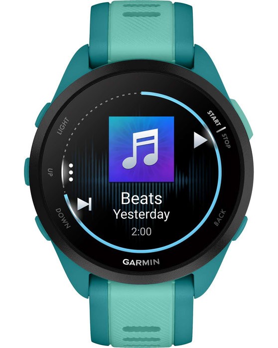 Image Forerunner 165 Music Turquoise | Garmin /// Triathlon Store