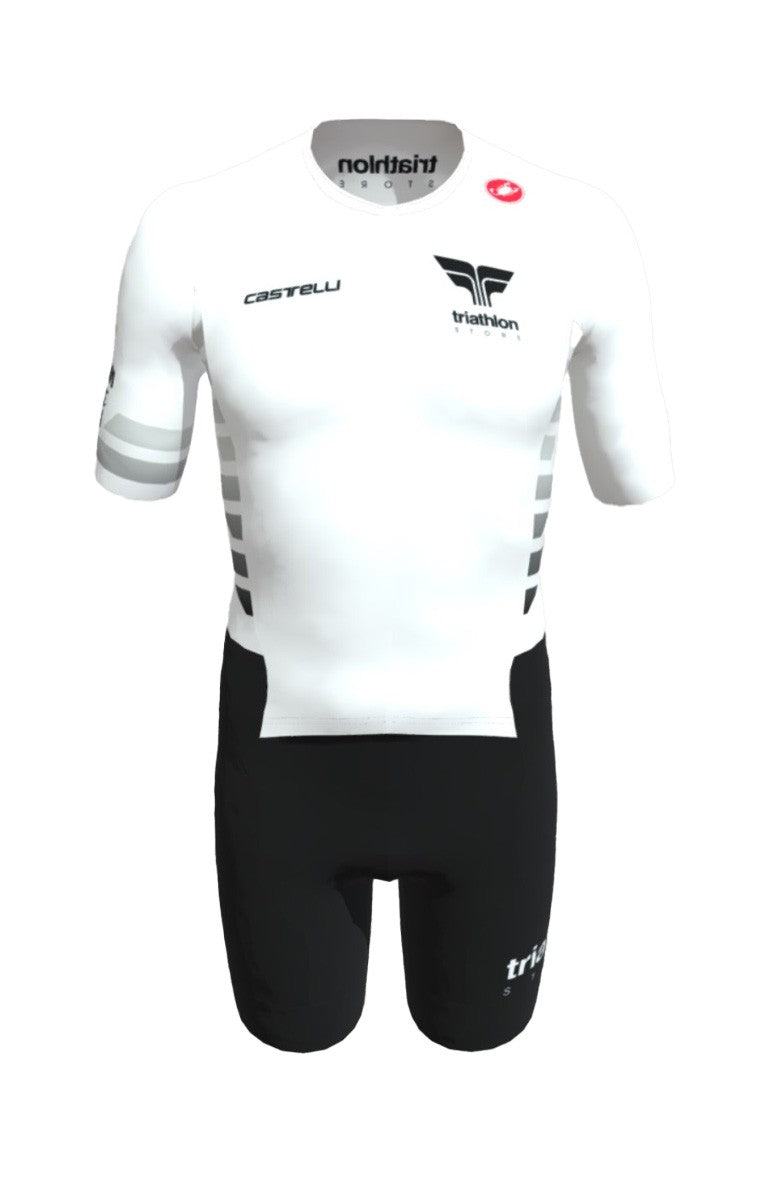 Image Triathlon Store Blanc Noir 2024 - Homme | Castelli /// Triathlon Store