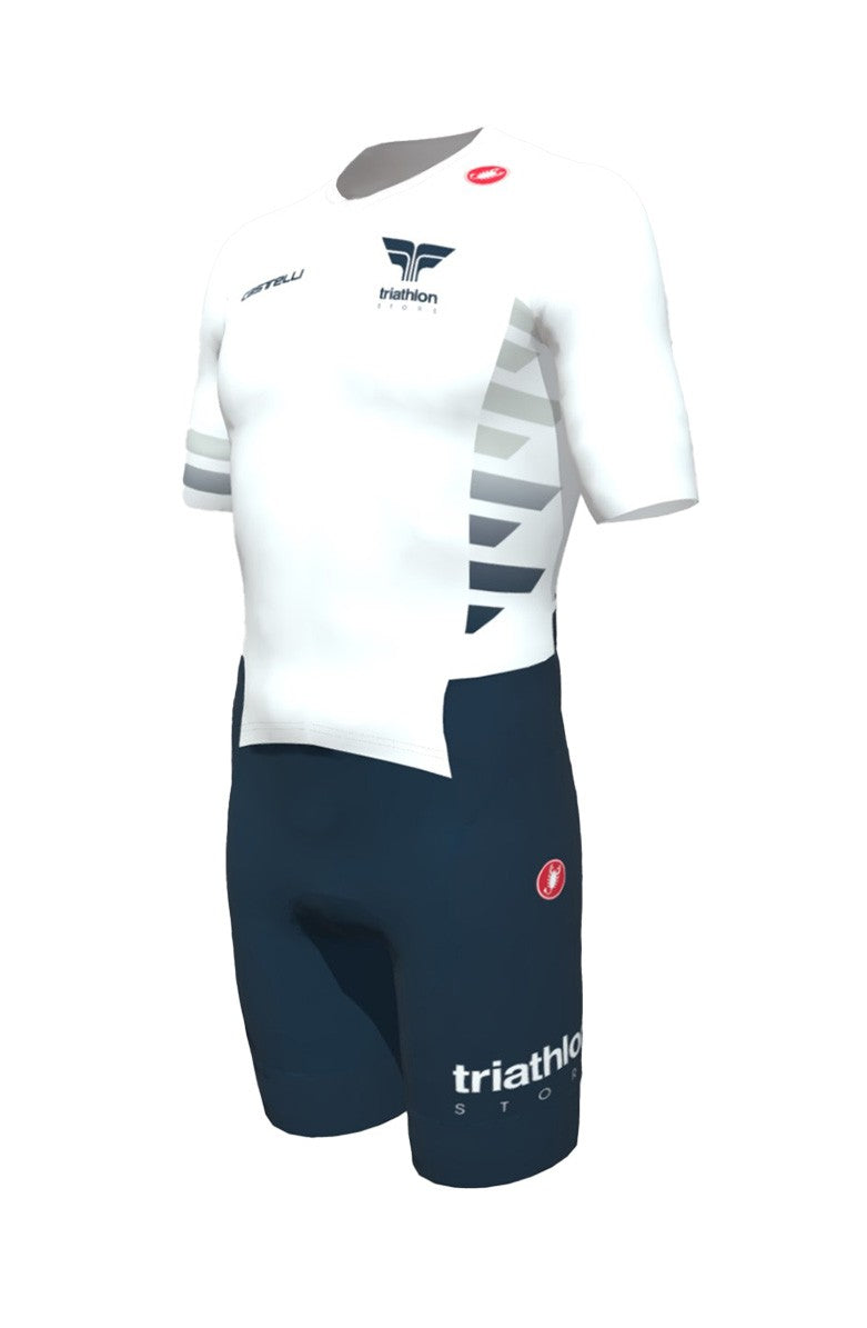 Image Triathlon Store Blanc Bleu 2024 - Homme | Castelli /// Triathlon Store