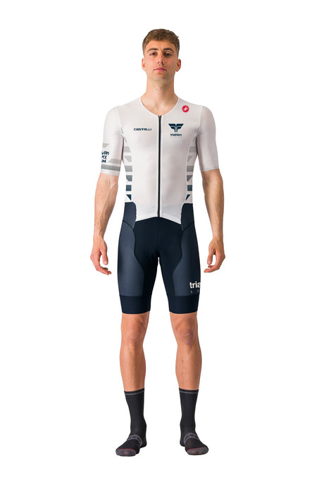 Image Triathlon Store Blanc Bleu 2024 - Homme | Castelli /// Triathlon Store