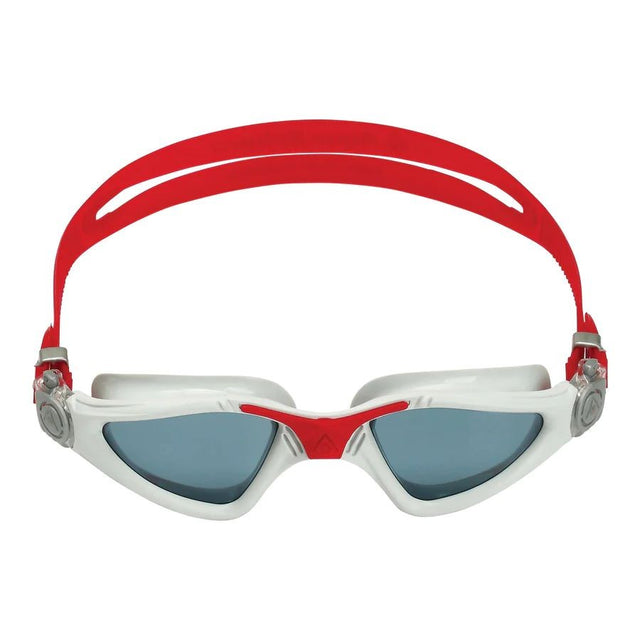 Image Kayenne Active Gris Rouge Verre Smoke | Aquasphere /// Triathlon Store