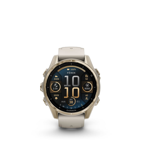 Image Fenix 8 Amoled 43mm Titane Gris | Garmin /// Triathlon Store