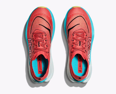 Image Mach X2 Grapefruitelectric Coral - Homme | Hoka /// Triathlon Store