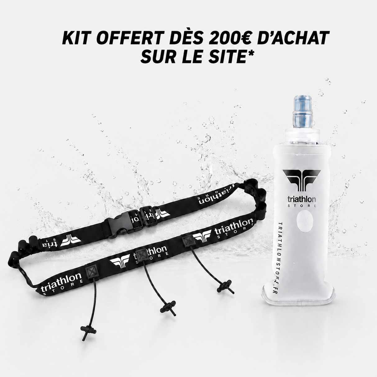 Kit Running Ceinture + Flask | Triathlon Store