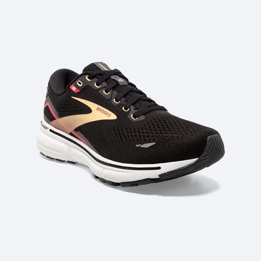 Ghost 15  Black Orange Raspberry - Femme | Brooks Running