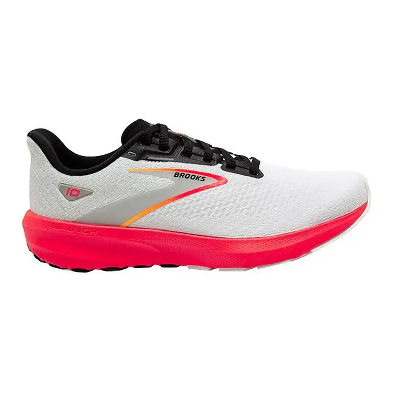 Launch 10  Blue Black Fiery Coral - Femme | Brooks Running