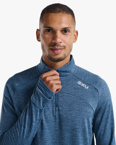 Image Ignition 1/4 Zip - Homme | 2xu /// Triathlon Store