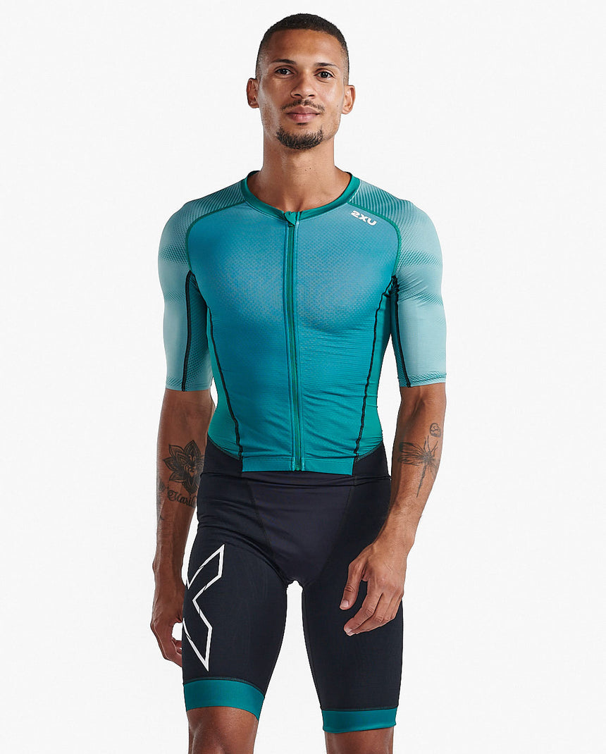 Image Light Speed Sleeved Trisuit - Homme | 2xu /// Triathlon Store