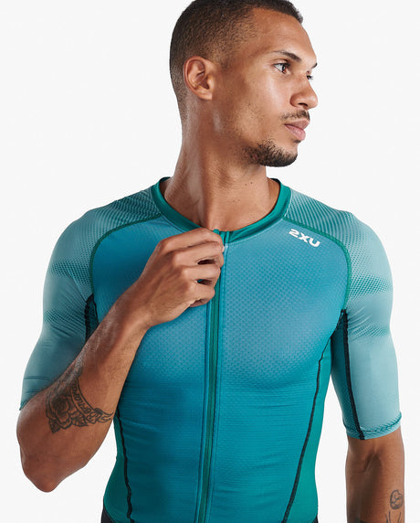 Image Light Speed Sleeved Trisuit - Homme | 2xu /// Triathlon Store