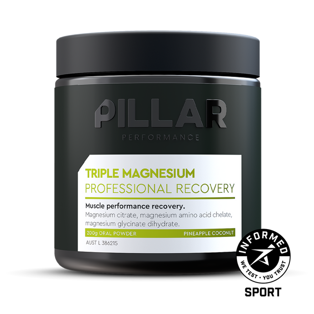 Image Triple Magnesium Poudre Ananas / Noix De Coco | Pillar /// Triathlon Store