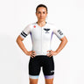 Sanremo 2 TS blanc bleu violet degradé femme | Castelli