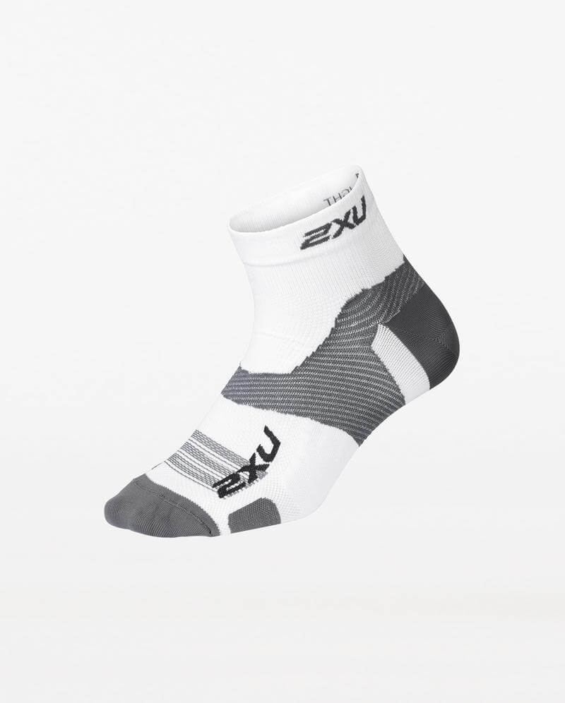 Image Vectr Ultralight 1/4 Crew Compression Socks - Mixte | 2xu /// Triathlon Store