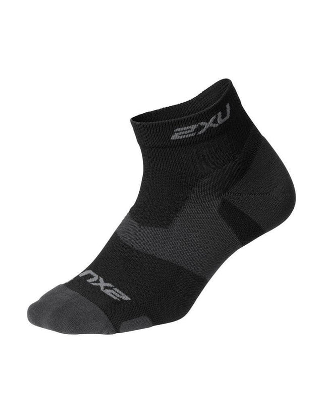 Image Vectr Light Cushion 1/4 Crew Compression Socks - Mixte | 2xu /// Triathlon Store