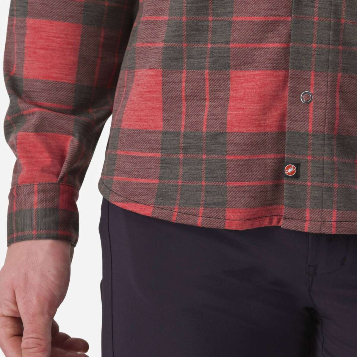 CHEMISE FLANELLE UNLIMITED ROUGE/ | Castelli