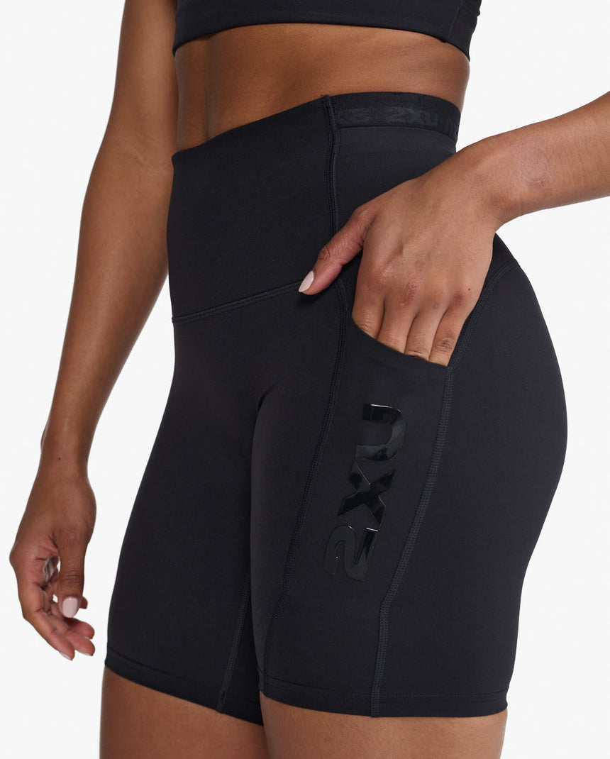 Image Form Stash Hirise Bike Shorts 2.0 - Femme | 2xu /// Triathlon Store