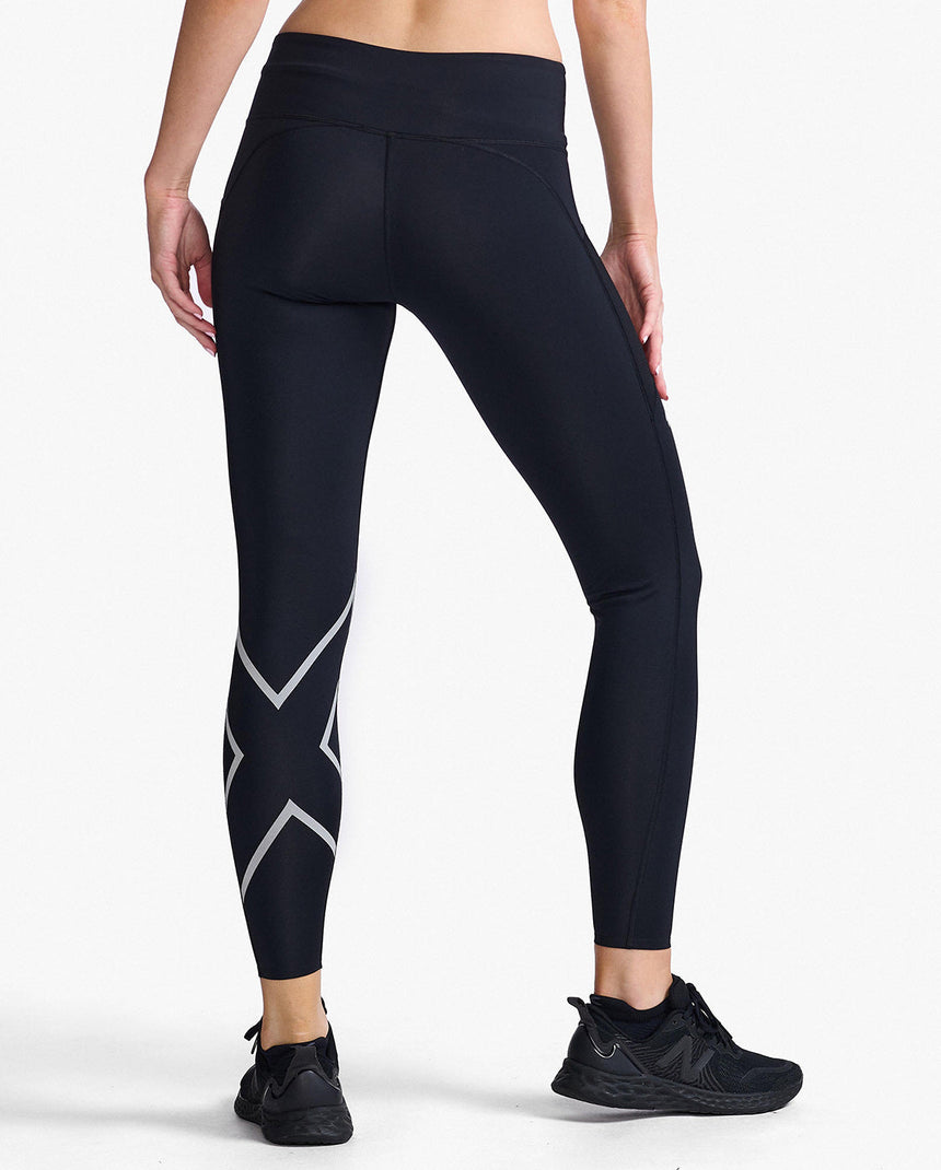 Image Aero Midrise Compression Tights - Femme | 2xu /// Triathlon Store