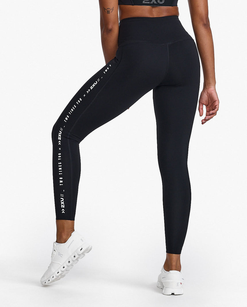 Image Form Lineup Hirise Compression Tights - Femme | 2xu /// Triathlon Store