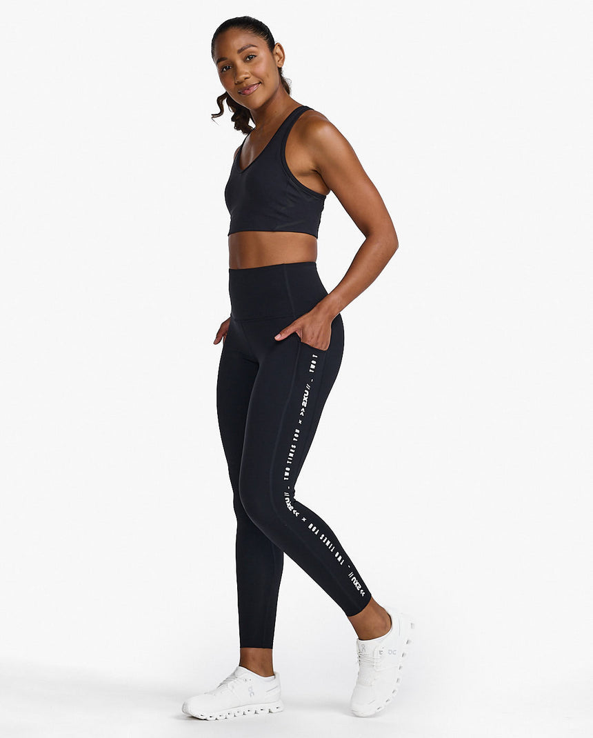 Image Form Lineup Hirise Compression Tights - Femme | 2xu /// Triathlon Store