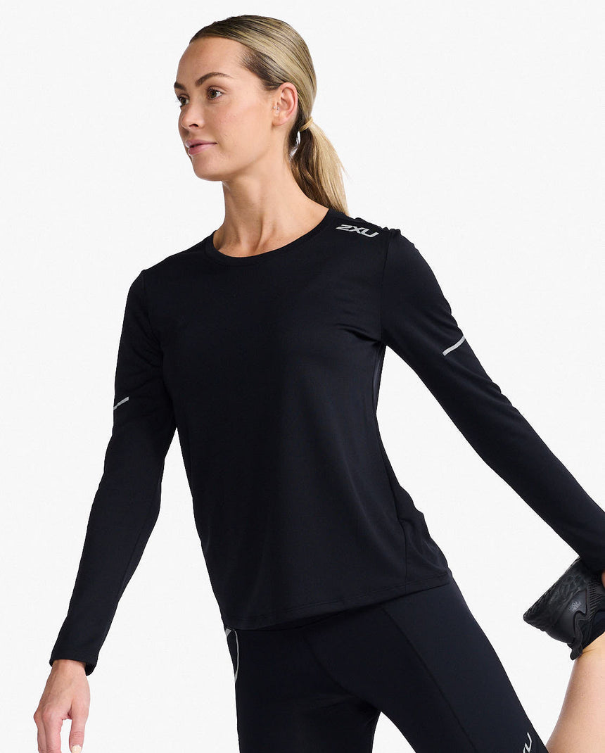 Image Aero Long Sleeve - Femme | 2xu /// Triathlon Store