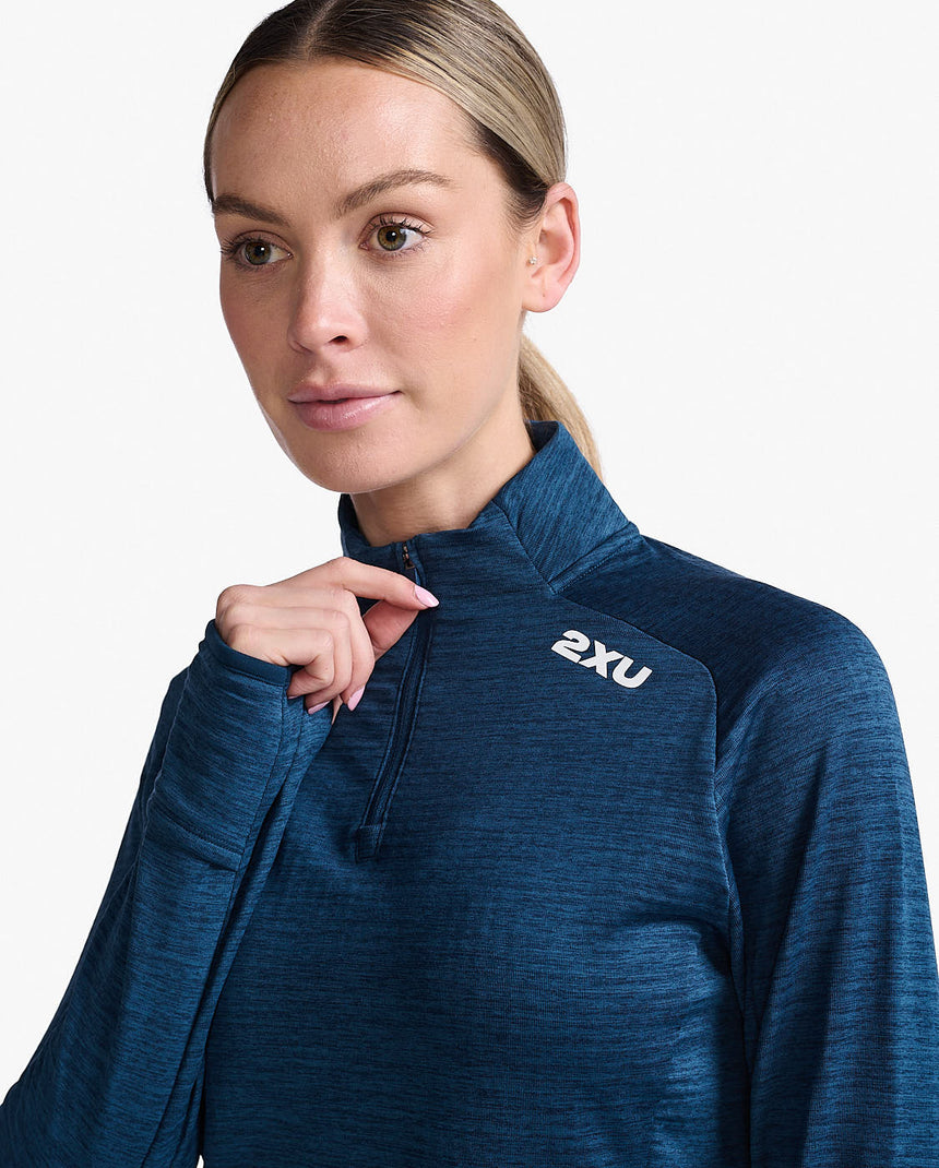 Image Ignition 1/4 Zip - Femme | 2xu /// Triathlon Store