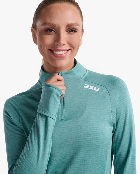 Image Ignition 1/4 Zip - Femme | 2xu /// Triathlon Store