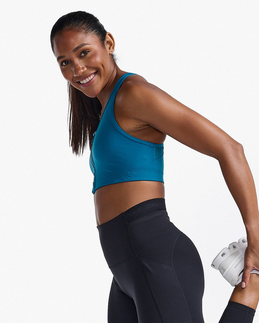 Image Motion Zip Bra - Femme | 2xu /// Triathlon Store