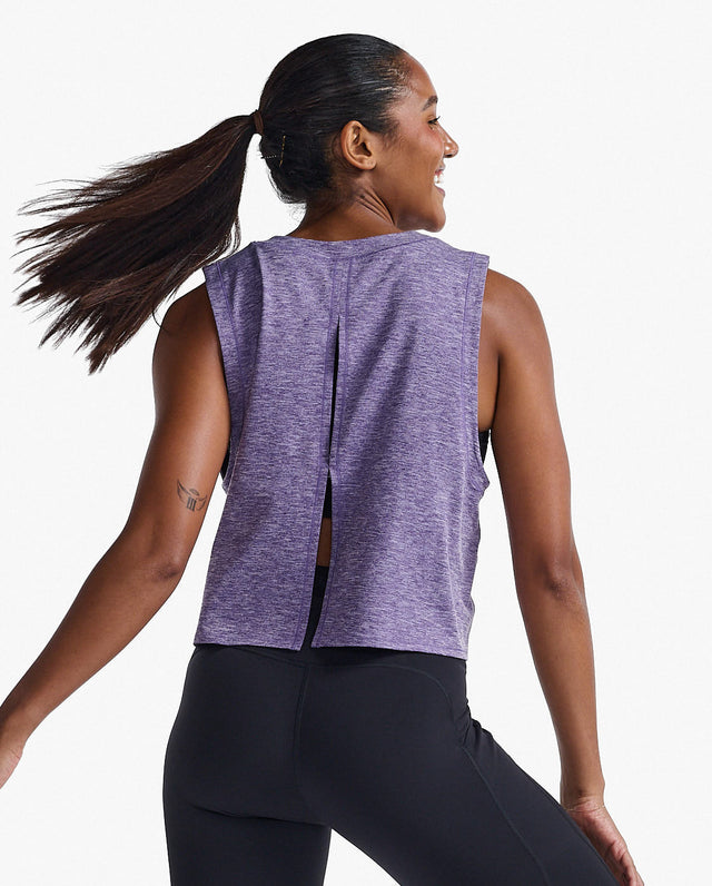 Image Motion Crop Tank - Femme | 2xu /// Triathlon Store