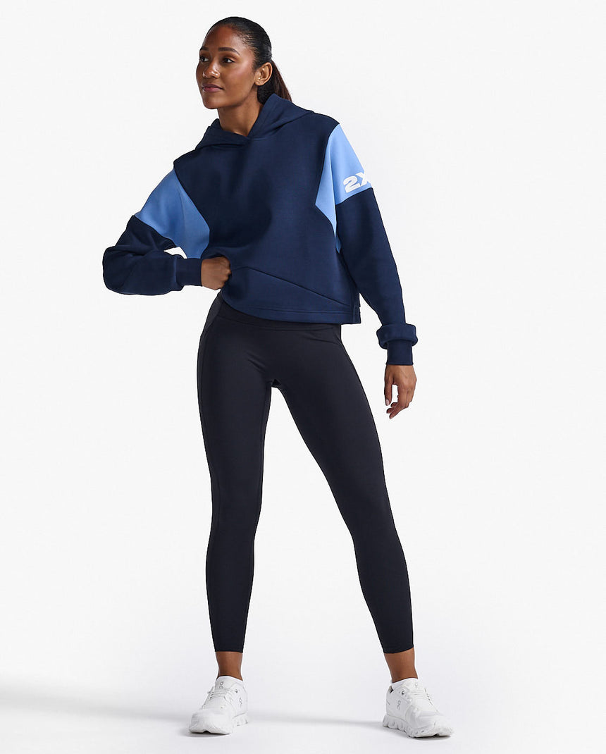 Image Form Spliced Crop Hoodie - Femme | 2xu /// Triathlon Store