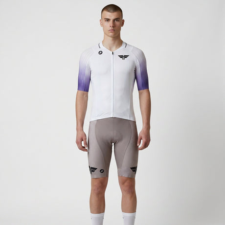 Sanremo 3 TS triathlon trisuit for men white navy | Castelli